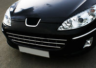 Peugeot 407 2004–2011 Grill (rostfritt stål) foto 4