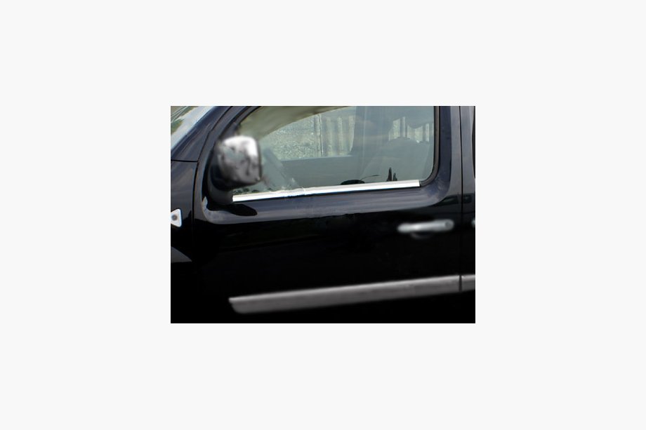 Renault Kangoo 2008–2020 Yttre kromlister runt rutorna (4 st, rostfritt stål) Foto 6
