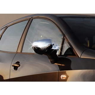 Spegelkåpor (2 st, rostfritt stål) Seat Ibiza 2010–2017 foto 2