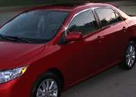 Toyota Corolla 2007–2013 Övre fönsterlister (4 st, rostfritt) foto 2