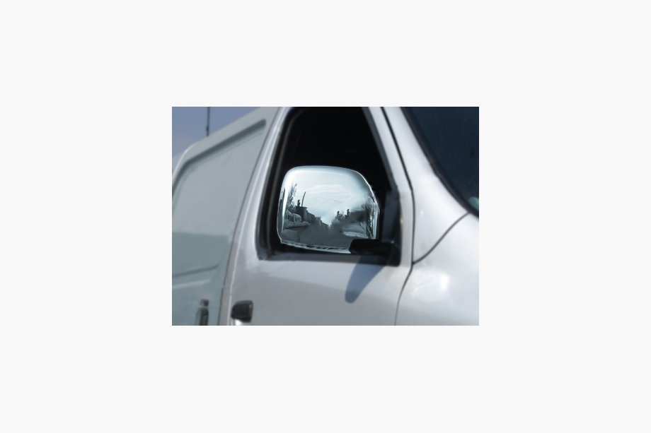 Toyota HiAce Spegelkåpor (2 st, rostfritt stål) Image