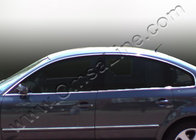 Volkswagen Passat B5 1997–2005 Övre dekorlist (6 st, rostfritt stål) foto 2