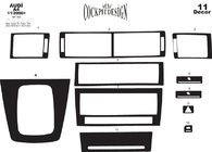 Audi A4 B6 2000–2004 Instrumentpanelskydd Aluminium foto 6