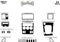 BMW Z3 1999–2002 Instrumentpanelsinlägg BMW Z3 foto 3