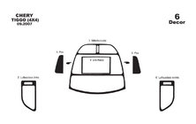 Chery Tiggo 1 2005–2016 Instrumentpanelister (litet set) foto 3