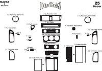 Mazda 3 2003–2009 Instrumentpanelskydd foto 3