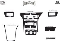 Opel Astra H 2004–2013 Instrumentpanelskydd Trä foto 4