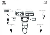 Seat Altea 2004–2015 Instrumentpanelöverdrag (stort set) Aluminium foto 4
