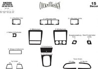Skoda Octavia I Tour A4 1996–2010 Instrumentpanelsinlägg (2000+) Aluminium foto 4