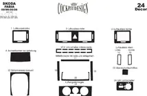 Skoda Fabia 2000–2007 Instrumentpanellister foto 7