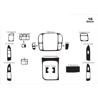 Instrumentpanelskydd Toyota Land Cruiser 100 1998–2007 foto 3