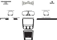 Volkswagen EOS 2006–2011 Instrumentpanelskydd Kolfiber foto 3