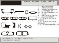 Renault Megane I 1996–2004 Instrumentpanelöverdrag 1996-2003 (Hartman, Polen) foto 1