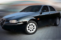 Alfa Romeo 156 1997–2007 Fönsterlister (rostfritt stål) foto 1