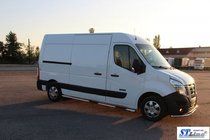Opel Movano 2010–2021 Sidorör BB002 (2 st, rostfritt) foto 2