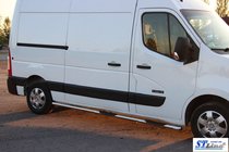 Opel Movano 2010–2021 Sidorör BB002 (2 st, rostfritt) foto 4