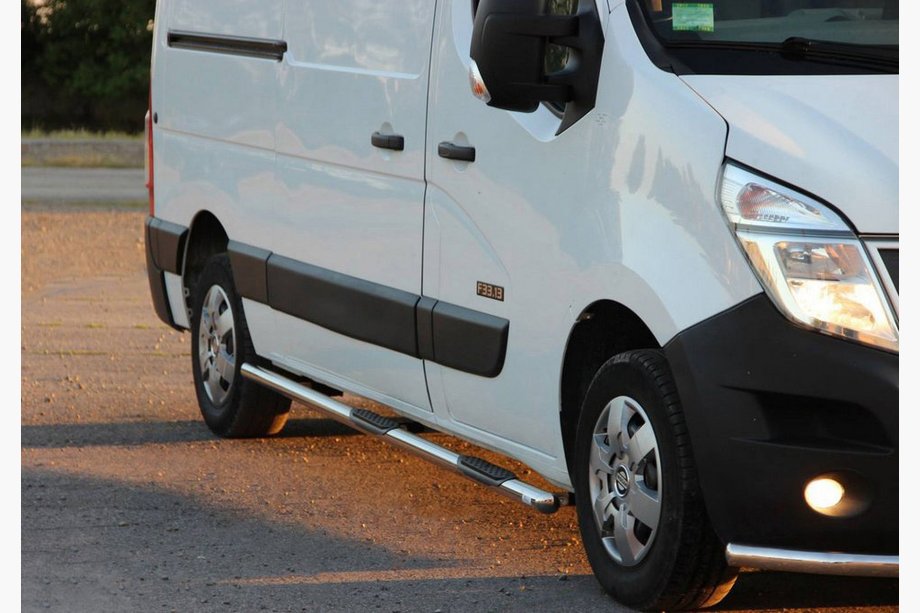 Renault Master 2011–2023 Sidorör BB002 (2 st, rostfritt) Image