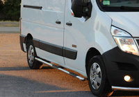 Renault Master 2011–2023 Sidorör BB002 (2 st, rostfritt) foto 1