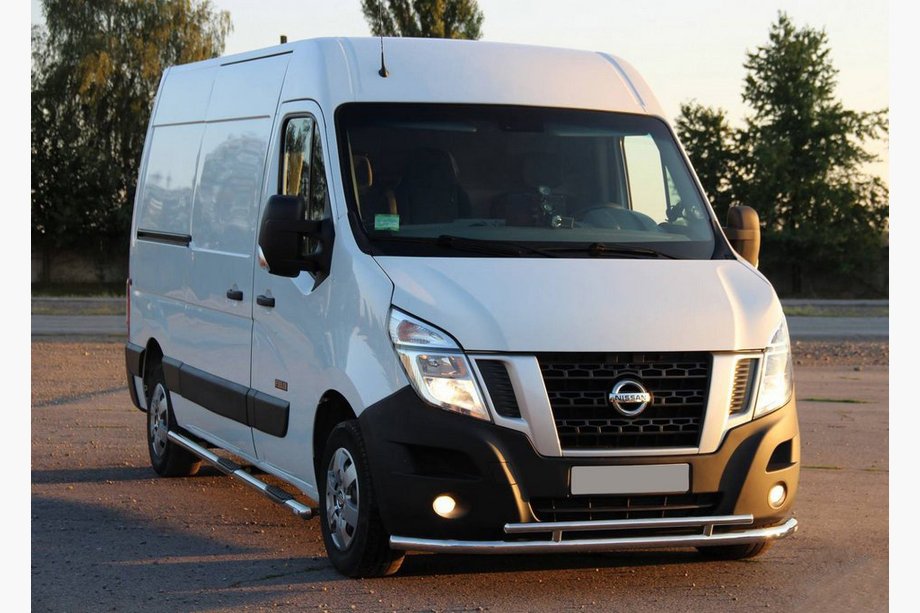 Renault Master 2011–2023 Främre båge ST016 (rostfritt stål) Image