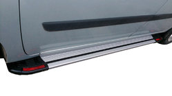 Renault Kangoo 2008–2020 Sidosteg Rainbow (2 st, aluminium) Kort hjulbas foto 1