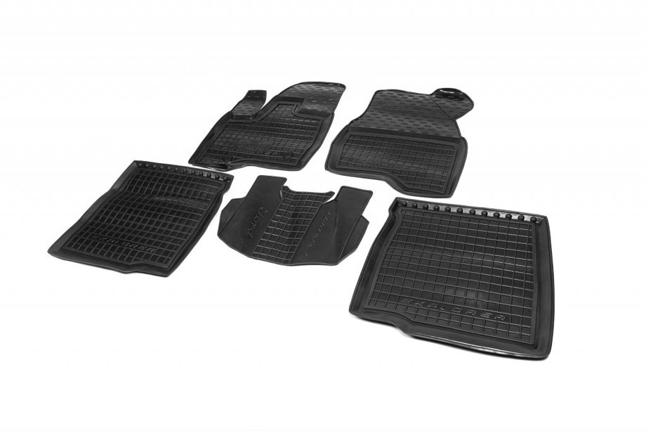 Ford Explorer 2011–2019 Gummimattor till kupén med hög kant 2014+ (Autogumm) Image