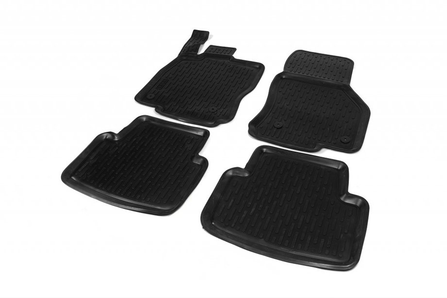 Skoda Octavia III A7 2013–2019 Gummimattor till kupén (4 st, Niken 3D) Image