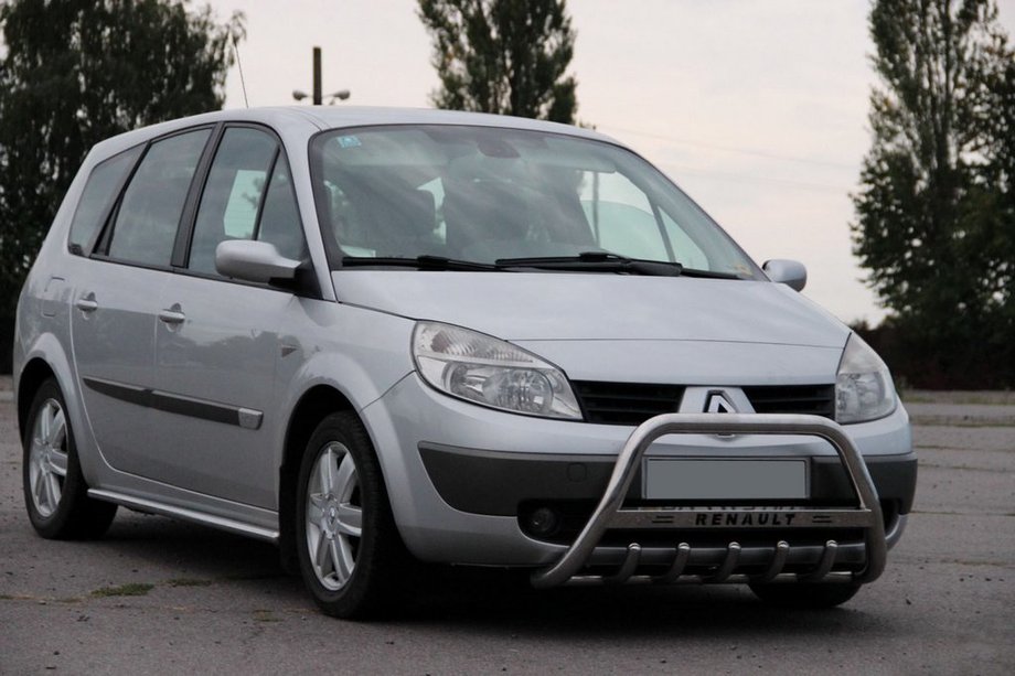Renault Scenic/Grand 2003–2009 Frontbåge WT004 (rostfritt) Foto 3