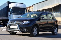 Renault Sandero 2013–2022 Främre båge WT006 (rostfritt stål) foto 4