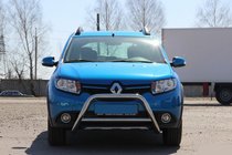 Renault Sandero 2013–2022 Främre båge WT006 (rostfritt stål) foto 2