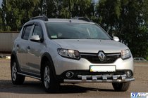 Renault Sandero 2013–2022 Frontbåge ST015 (rostfritt stål) foto 4