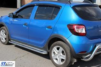 Renault Sandero 2013–2022 Sidosteg KB001 (rostfritt stål) foto 3