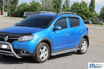 Renault Sandero 2013–2022 Sidosteg KB001 (rostfritt stål) foto 4