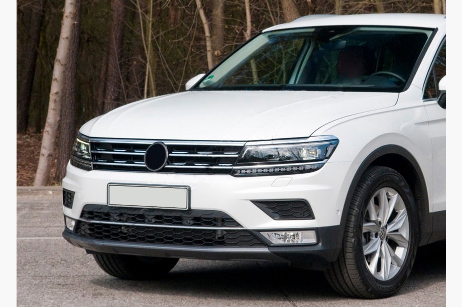 Volkswagen Tiguan 2016–2023 Kromlister för grillkant och strålkastare 2016-2020 (3 st, rostfritt) Image