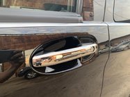 Mercedes Vito/V-klass W447 2014– Dörrhandtagskåpor (4 st, rostfritt stål) Med chip, Carmos – turkiskt stål foto 1
