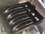 Ford Transit 2014– Dörrhandtagskåpor med svart rand (4 st, ABS) foto 2