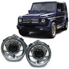 Mercedes G class W463 1990–2018 Framstrålkastare (liten typ, 1989-2006) foto 1