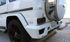Mercedes G сlass W463 1990–2018 AMG bakre stötfångare foto 1