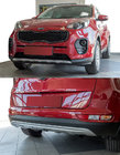 Kia Sportage 2015–2021 Främre och bakre läppspoiler 2015-2019 V2 (plast) foto 2