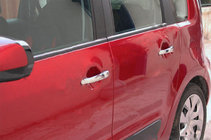 Citroen C-3 Picasso 2010–2017 Dörrhandtagskåpor (4 st, rostfritt stål) Carmos - turkiskt stål foto 8