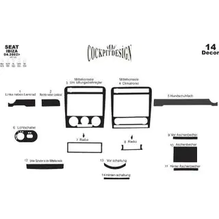 Instrumentpanelskydd Seat Cordoba 2000–2009 foto 4