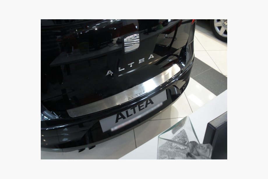 Seat Altea 2004–2015 Bakre stötfångarskydd i rostfritt stål Натанико (standard) Image