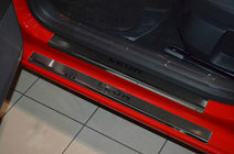 Seat Leon 2013–2020 Instegslister Nataniko (8 st, rostfritt) Standard – Lohmann monteringstejp, 0,5 mm foto 1