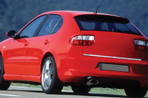 Seat Leon 2005–2012 Kantlist för bagagelucka (rostfritt stål) foto 1