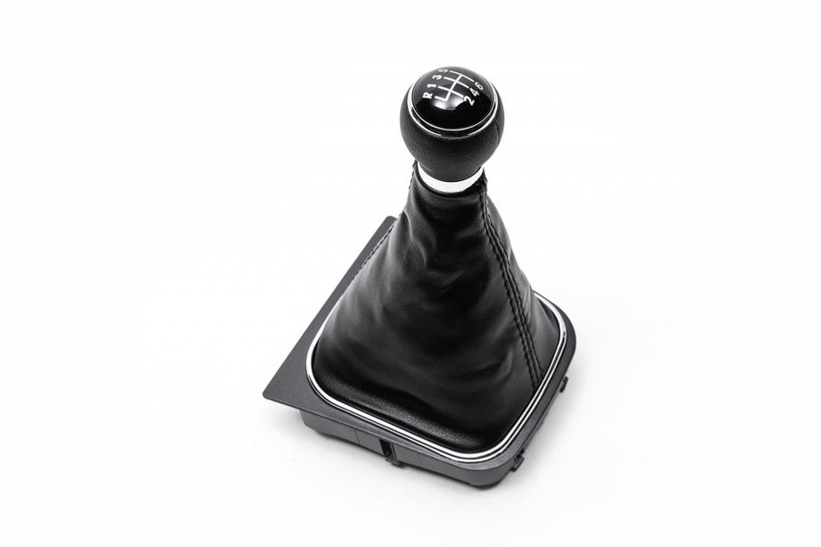 Volkswagen Jetta 2006–2011 Växelspaksknopp och damask (6-växlad) Image