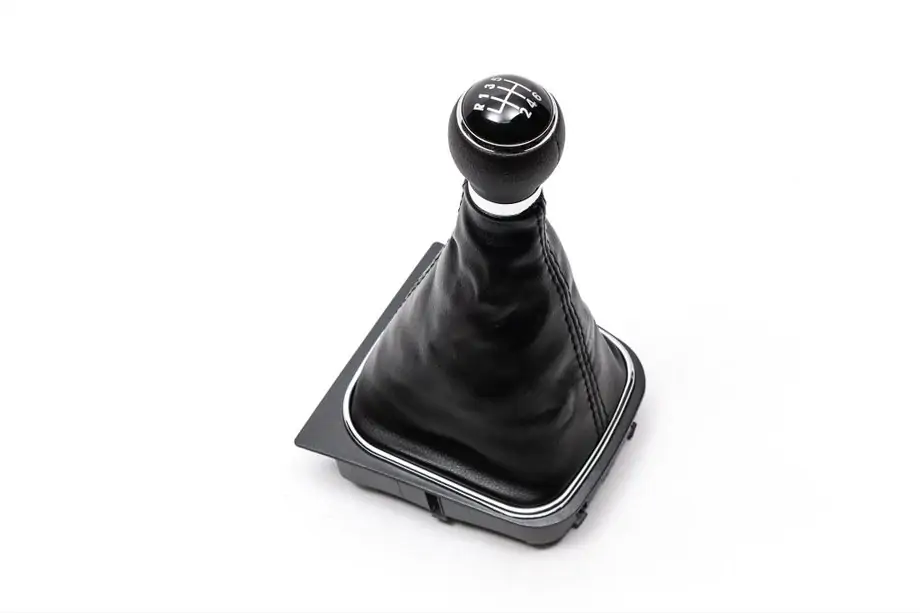Volkswagen Golf 5 2003–2009 Växelspaksknopp och damask (6-växlad) Image