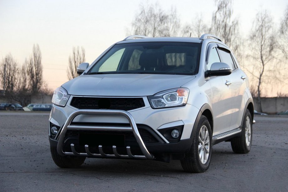 SsangYong Korando 2010–2019 Frontbåge WT003 (rostfritt stål) Image