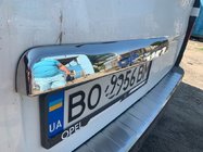 Nissan NV300/Primastar 2016– List ovanför registreringsskylten (rostfritt stål) OmsaLine – italienskt rostfritt stål foto 12