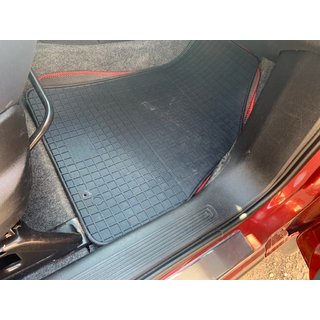 Gummimattor för kupén (Polytep) Peugeot Bipper 2008–2017 foto 1