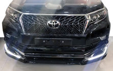 Toyota Land Cruiser Prado 150 2009–2023 Främre och bakre stötfångarläppar Modelista V3-LED (2017-) foto 4