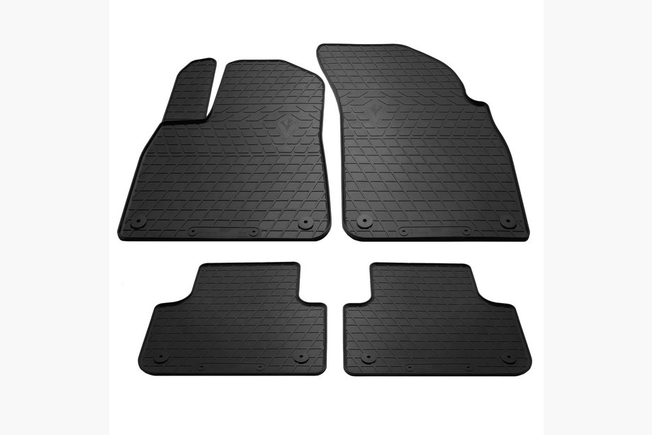 Audi Q7 2015–2026 Gummimattor till kupén (4 st, Stingray Premium) Image